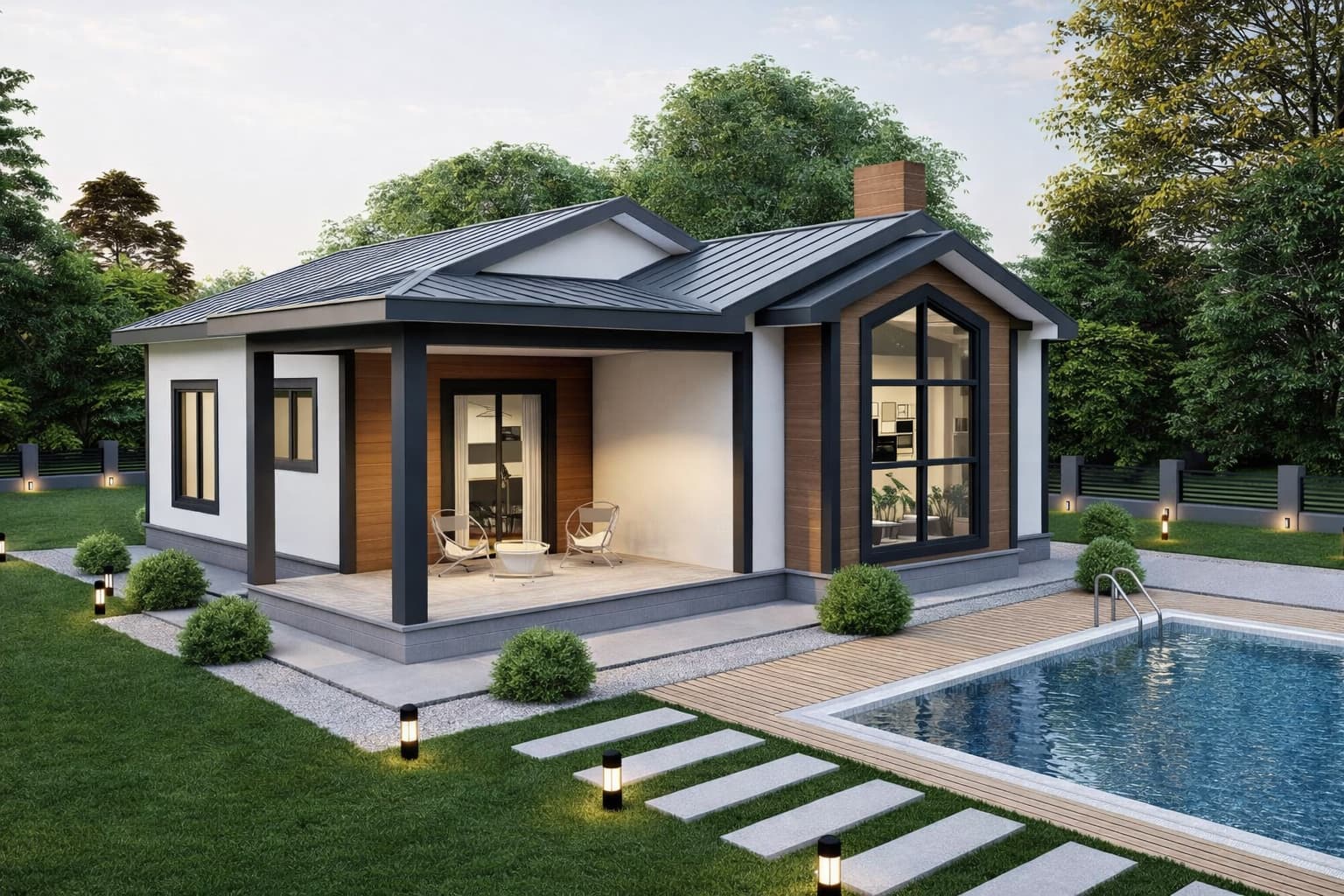 SMART 100 ana cephe konsept renderı