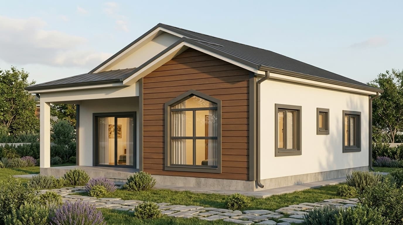 SMART 90 bahçe konsept renderı