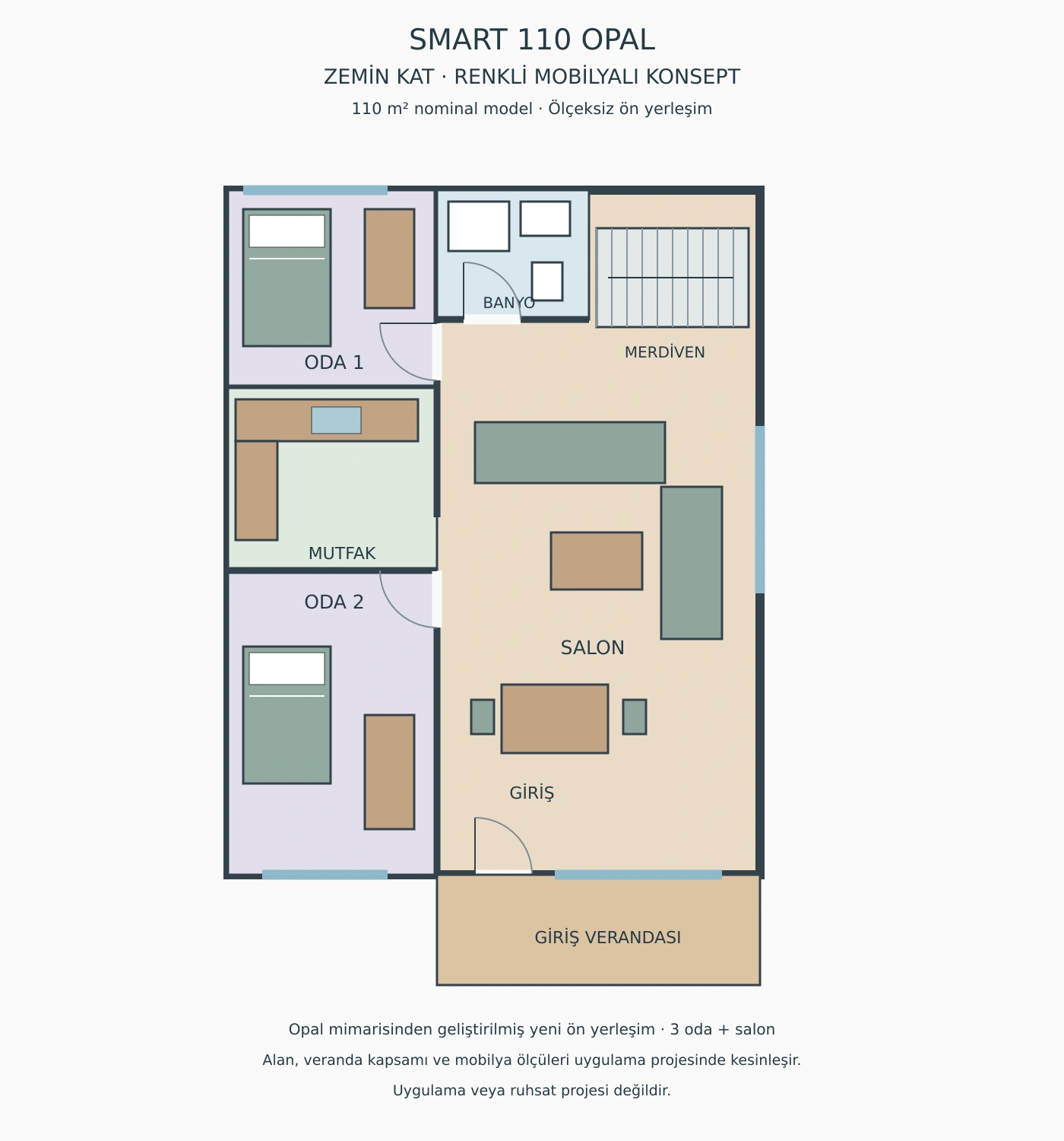 SMART 110 OPAL floor plan 1