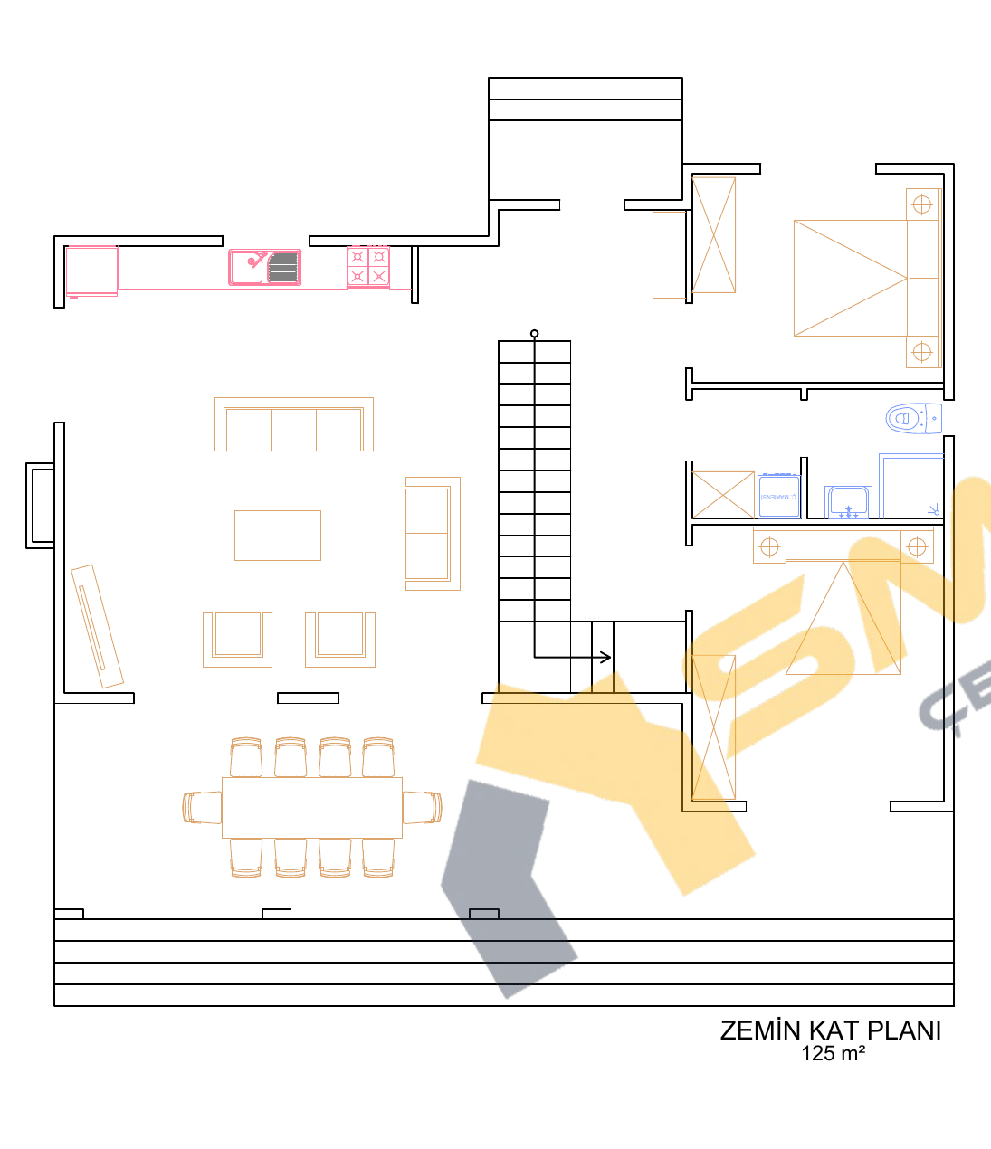 SMART 166 VERANDA floor plan 1