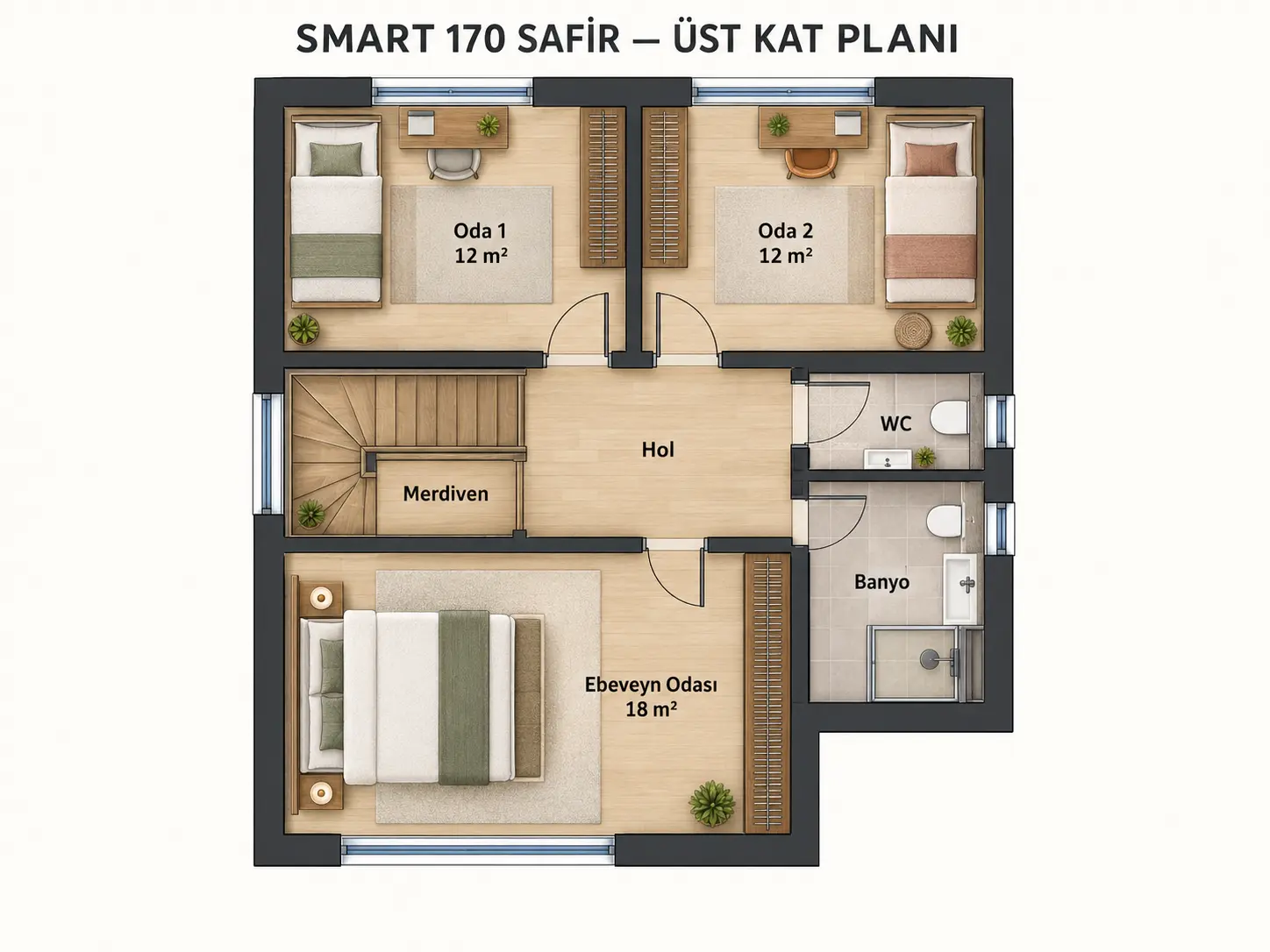 SMART 170 SAFİR floor plan 2