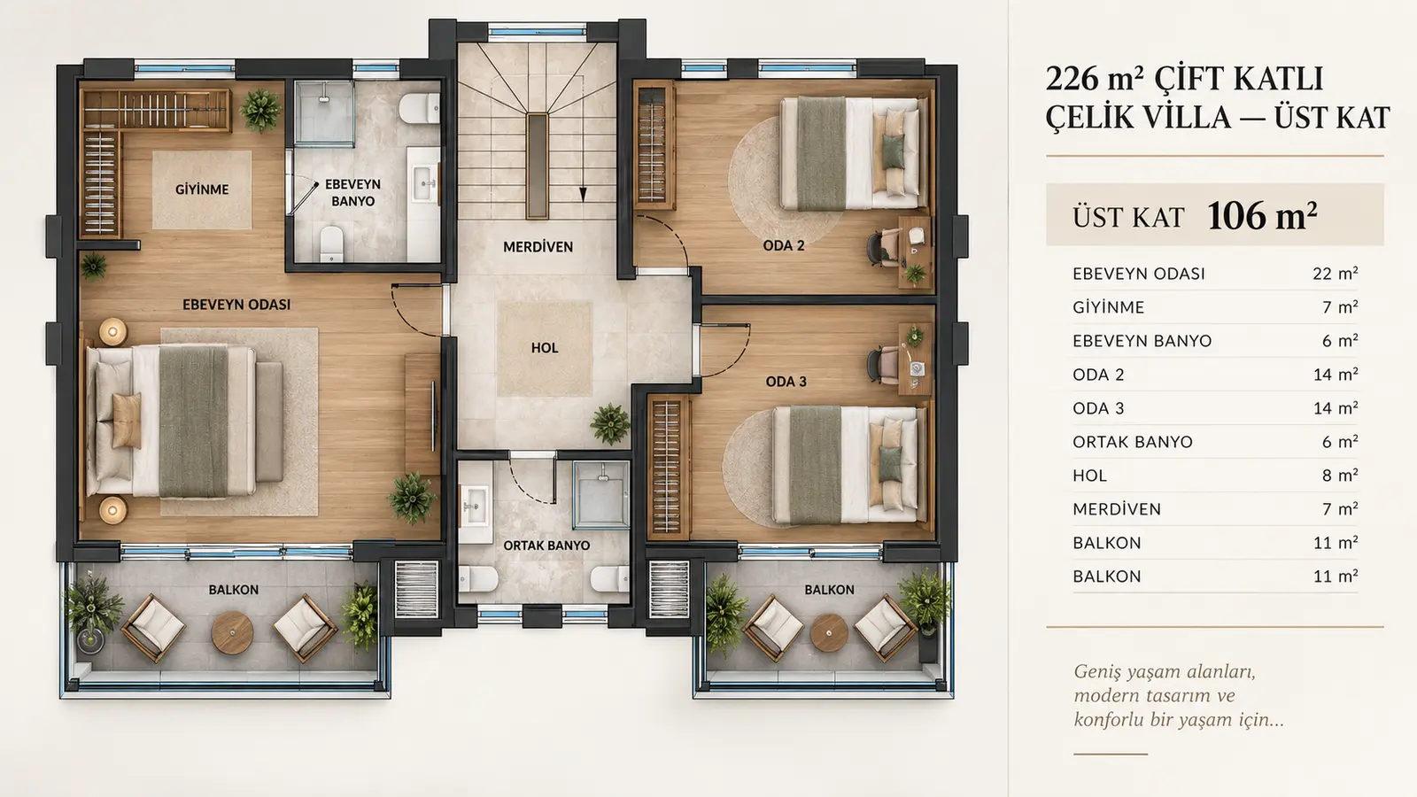 SMART 226 KONAK floor plan 2