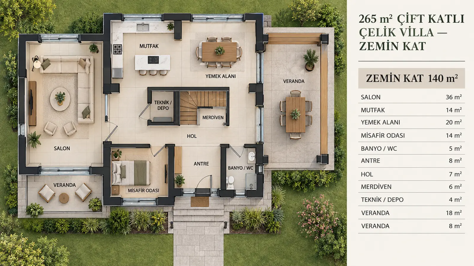 SMART 265 ÇINAR floor plan 1