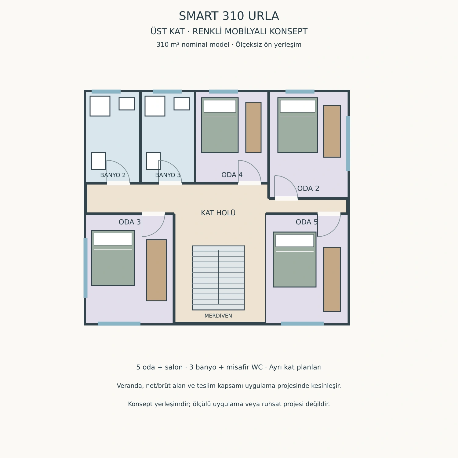 SMART 310 URLA floor plan 2