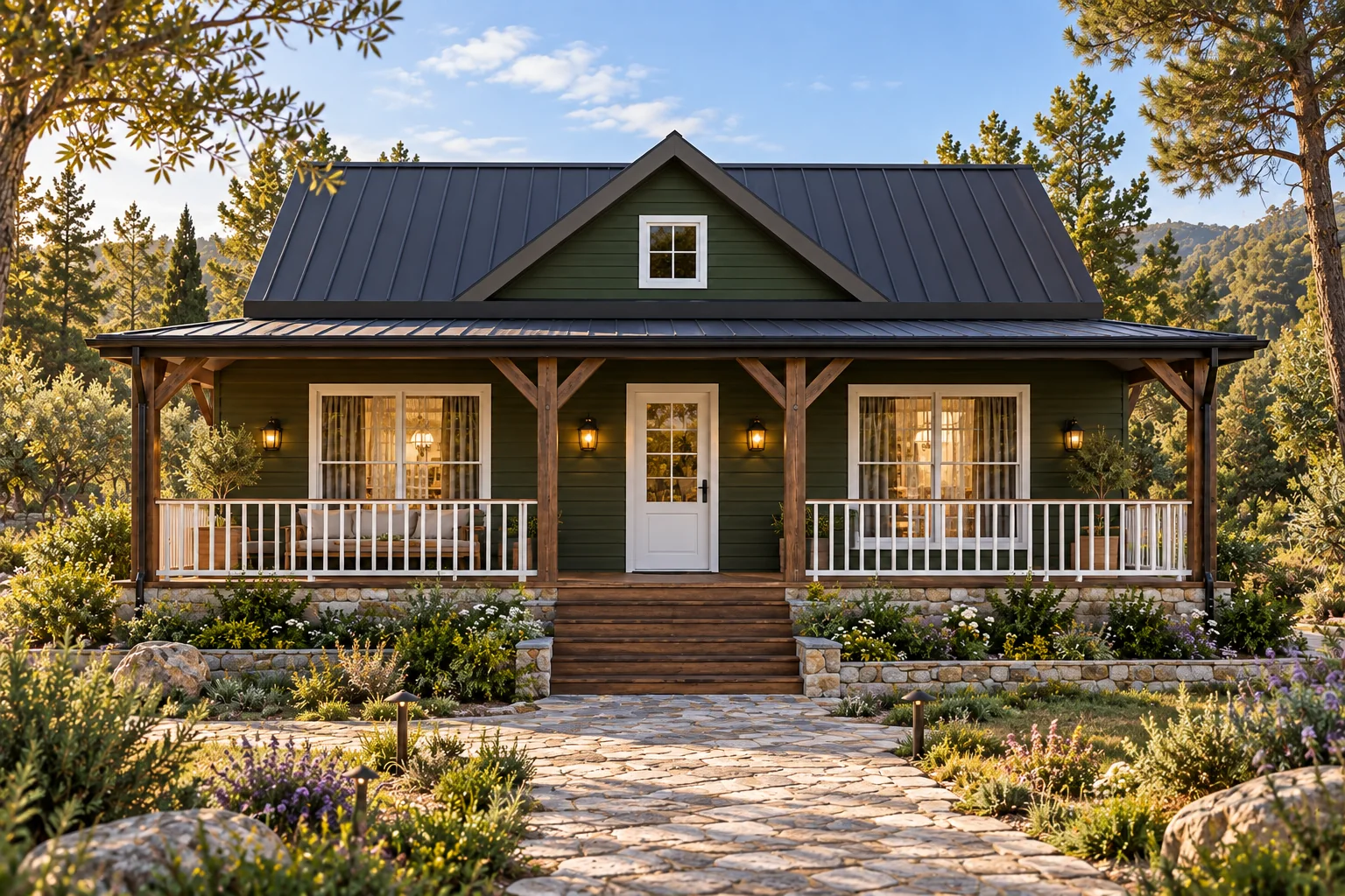 SMART COUNTRY 135 KORU · Front facade