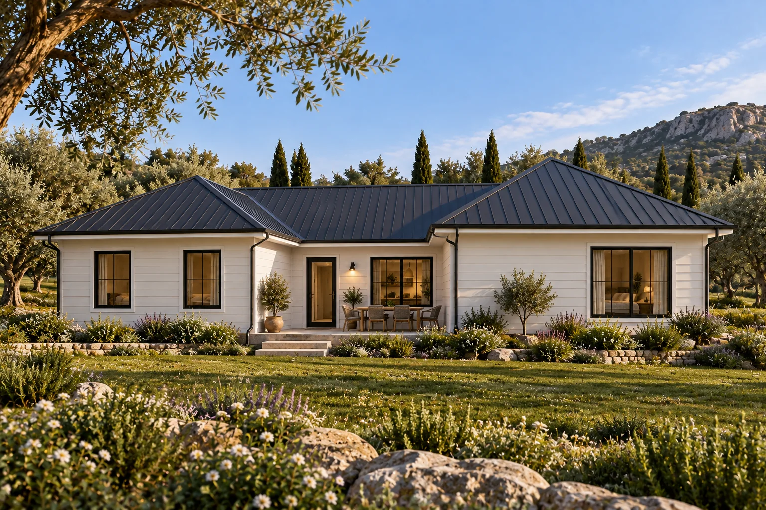 SMART COUNTRY 157 OVA · Rear facade