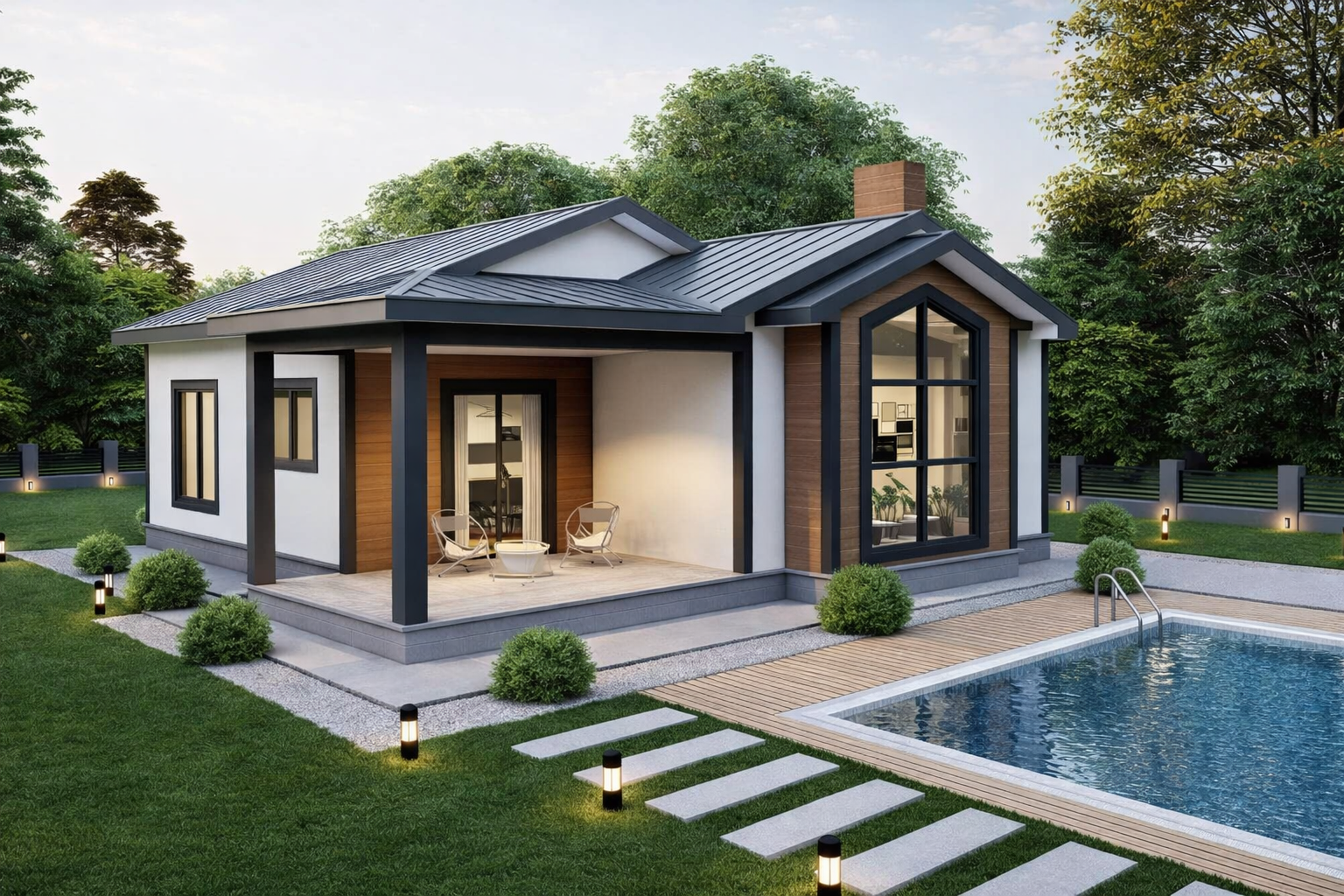 SMART 100 ana cephe konsept renderı