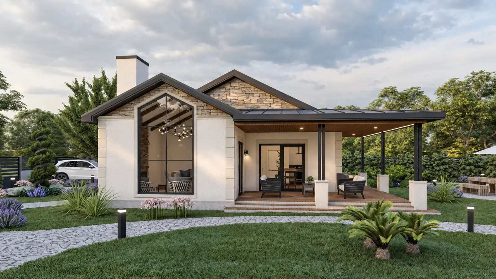 SMART 128 STONE architectural view 2