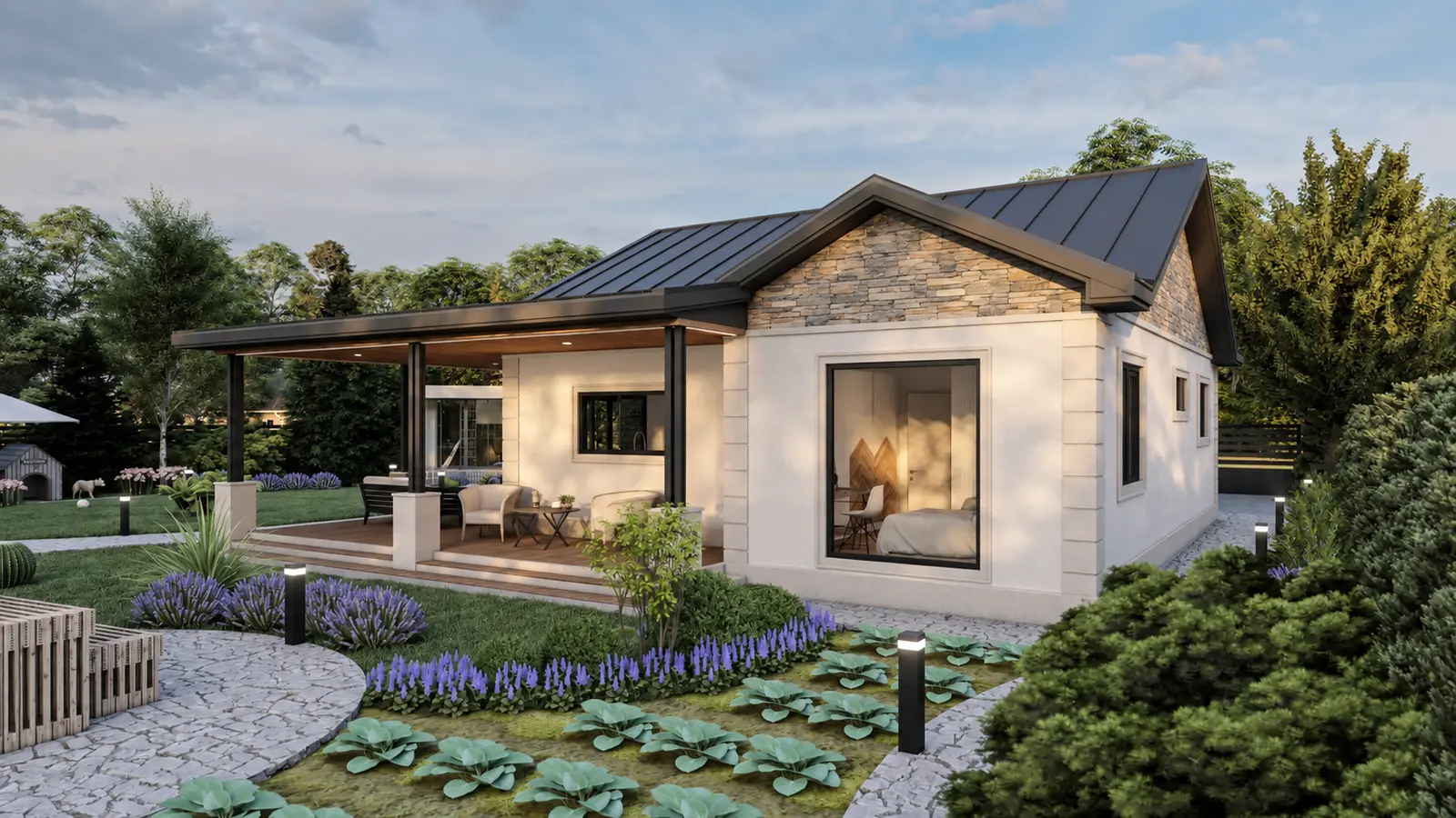 SMART 128 STONE architectural view 5